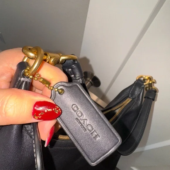 Coach Black Juliet Shoulder Bag - Picture 6 of 8